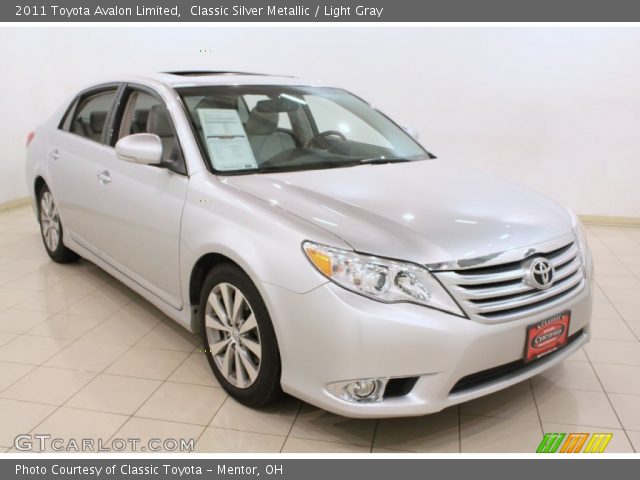 2011 Toyota Avalon Limited in Classic Silver Metallic