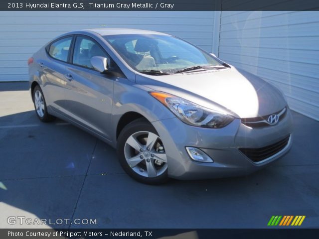 2013 Hyundai Elantra GLS in Titanium Gray Metallic
