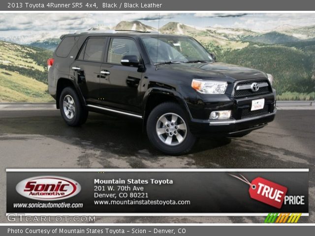 2013 Toyota 4Runner SR5 4x4 in Black