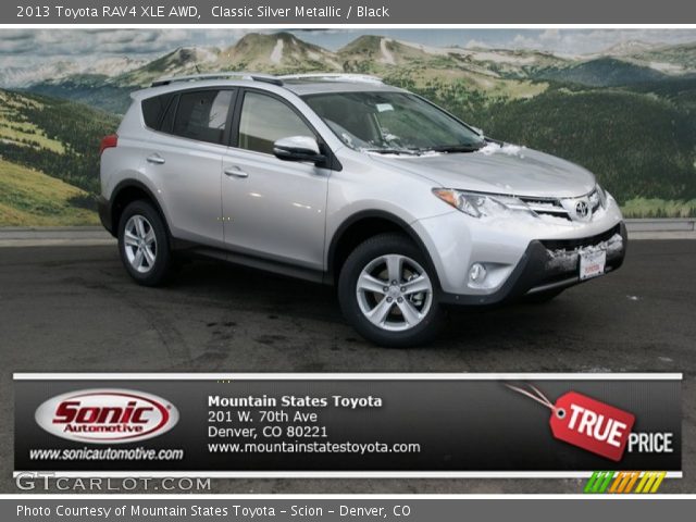 2013 Toyota RAV4 XLE AWD in Classic Silver Metallic
