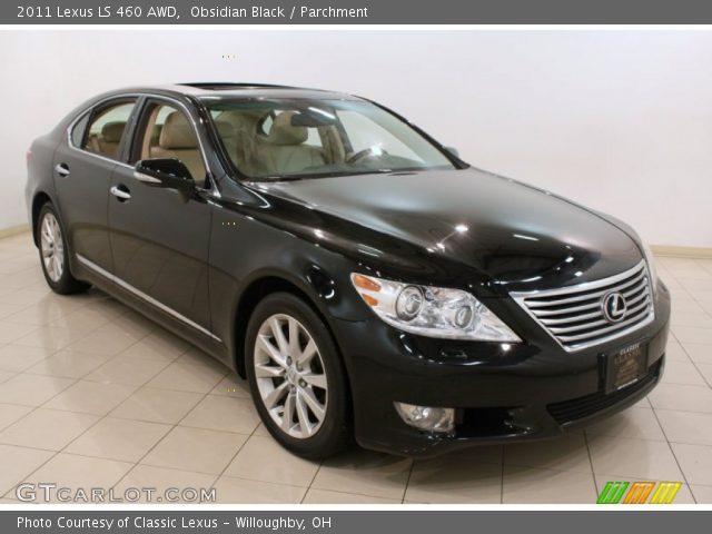2011 Lexus LS 460 AWD in Obsidian Black