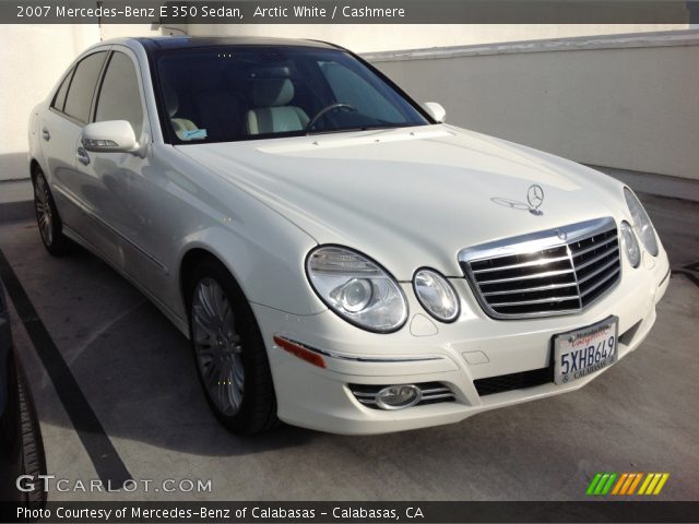 2007 Mercedes-Benz E 350 Sedan in Arctic White