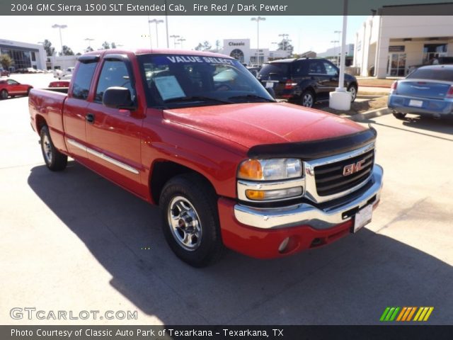 2004 GMC Sierra 1500 SLT Extended Cab in Fire Red