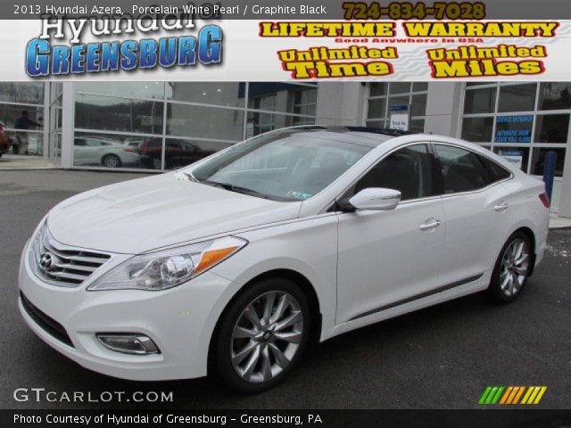 2013 Hyundai Azera  in Porcelain White Pearl