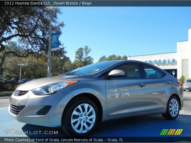 2011 Hyundai Elantra GLS in Desert Bronze