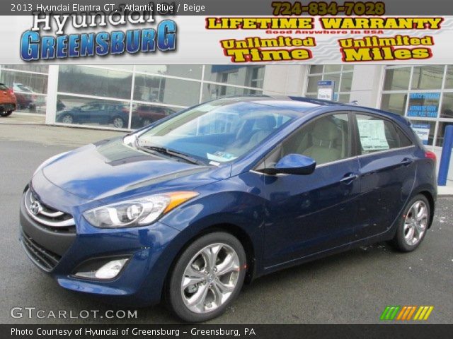 2013 Hyundai Elantra GT in Atlantic Blue