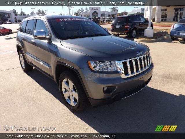 2012 Jeep Grand Cherokee Limited in Mineral Gray Metallic