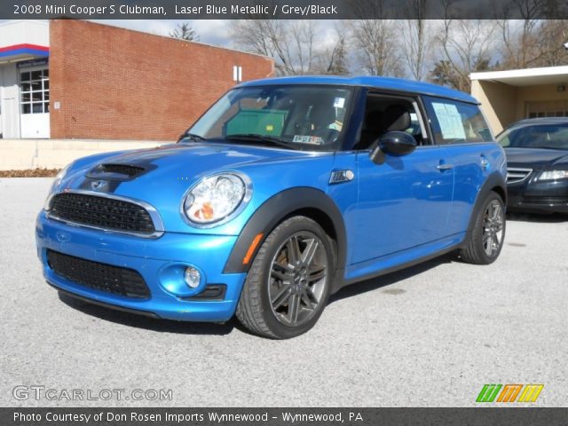 2008 Mini Cooper S Clubman in Laser Blue Metallic