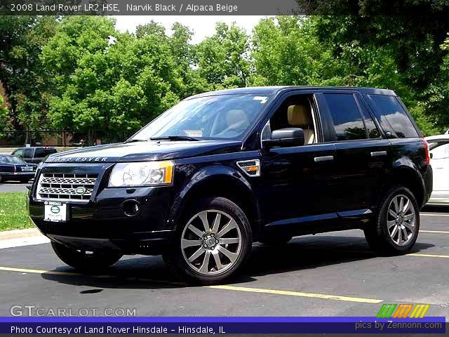 2008 Land Rover LR2 HSE in Narvik Black