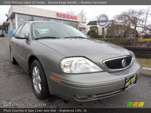 2002 Mercury Sable GS Sedan in Arizona Beige Metallic