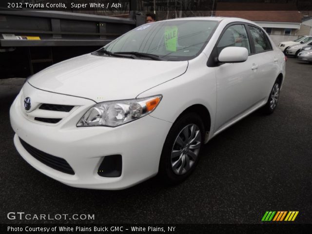 2012 Toyota Corolla  in Super White