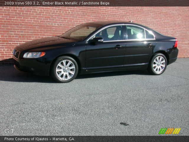 2009 Volvo S80 3.2 in Ember Black Metallic