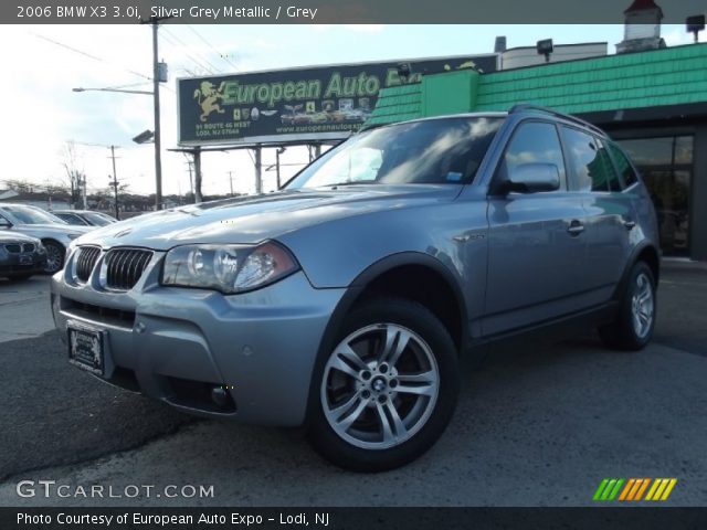 2006 BMW X3 3.0i in Silver Grey Metallic