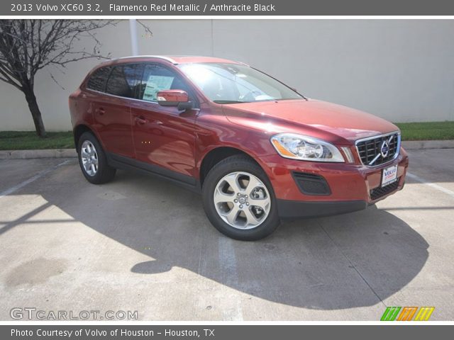 2013 Volvo XC60 3.2 in Flamenco Red Metallic