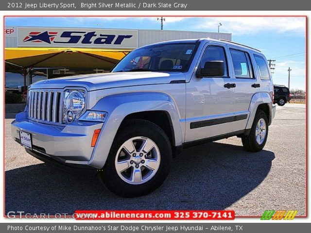 2012 Jeep Liberty Sport in Bright Silver Metallic