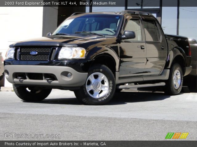 2003 Ford Explorer Sport Trac XLT 4x4 in Black