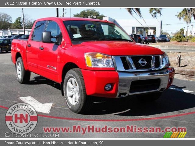 2012 Nissan Titan SV Crew Cab in Red Alert