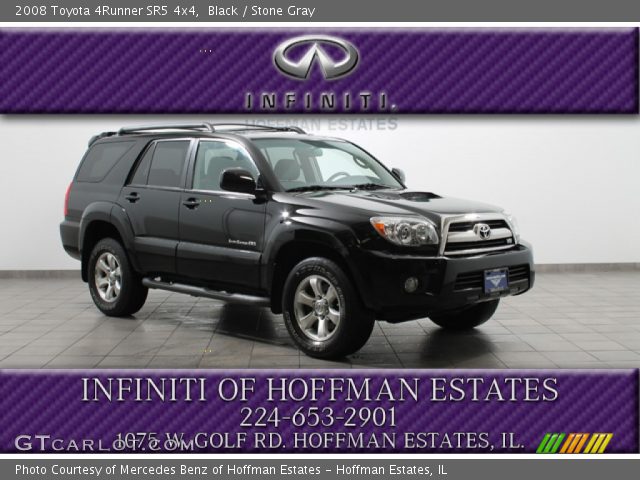 2008 Toyota 4Runner SR5 4x4 in Black