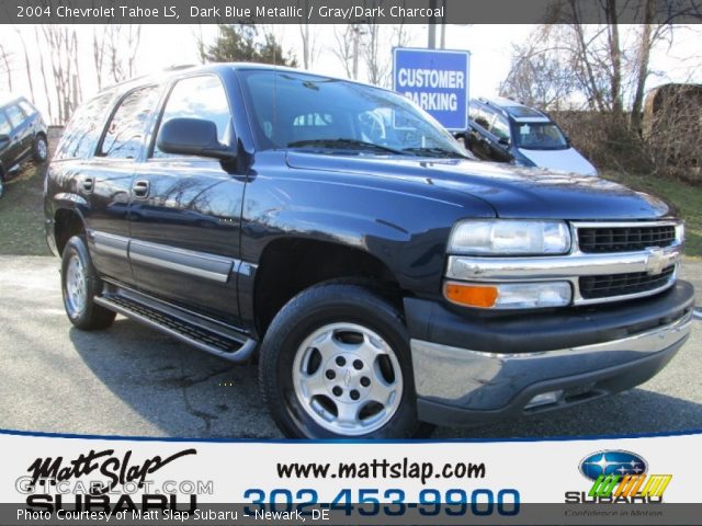 2004 Chevrolet Tahoe LS in Dark Blue Metallic