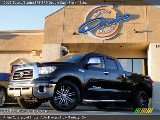 2007 Toyota Tundra SR5 TRD Double Cab in Black
