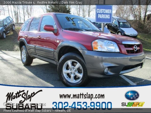 2006 Mazda Tribute s in Redfire Metallic