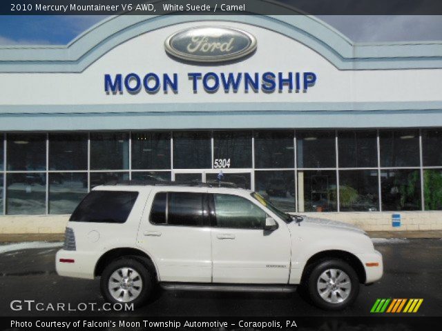 2010 Mercury Mountaineer V6 AWD in White Suede