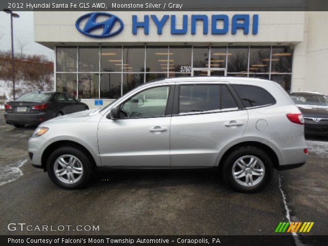2012 Hyundai Santa Fe GLS AWD in Moonstone Silver