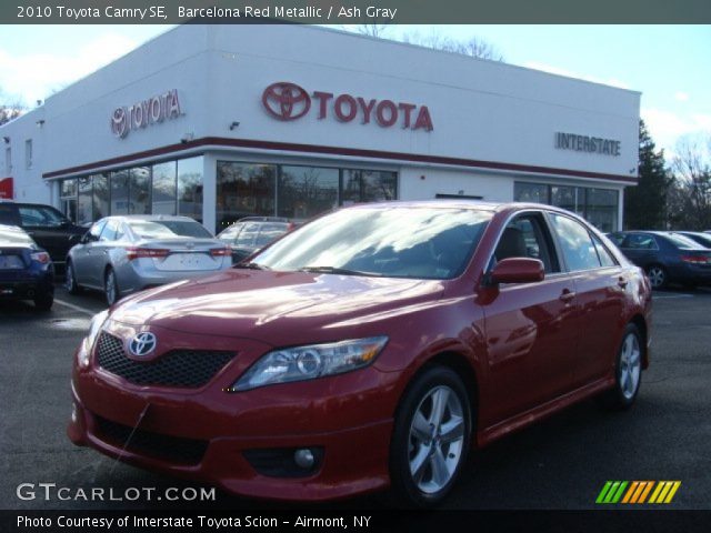2010 Toyota Camry SE in Barcelona Red Metallic