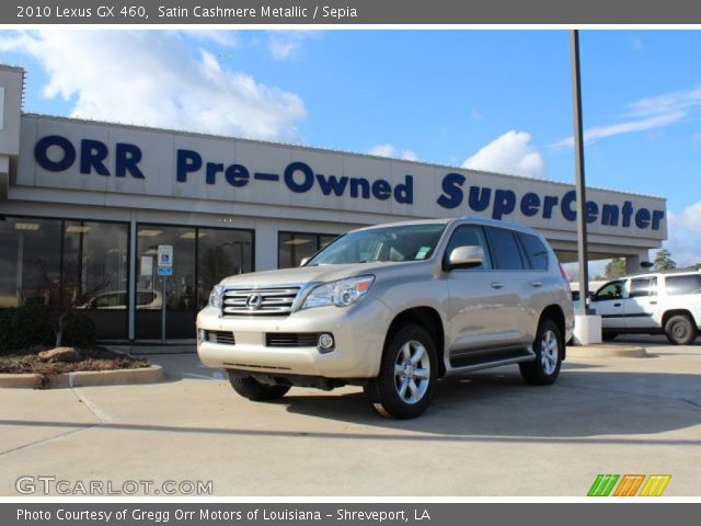 2010 Lexus GX 460 in Satin Cashmere Metallic