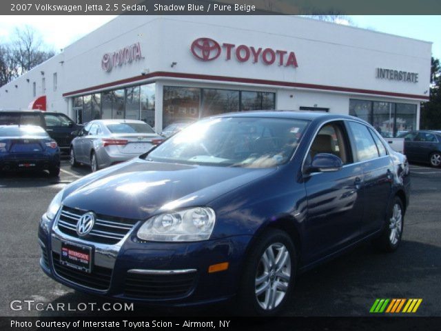 2007 Volkswagen Jetta 2.5 Sedan in Shadow Blue