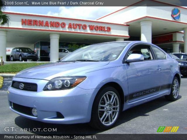 2008 Scion tC  in Wave Line Blue Pearl