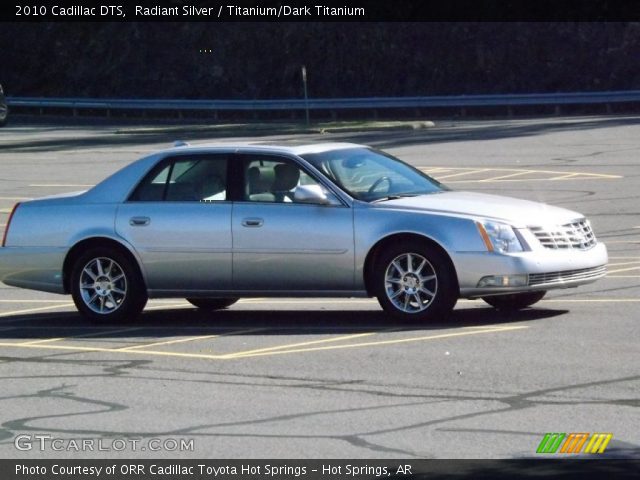 2010 Cadillac DTS  in Radiant Silver