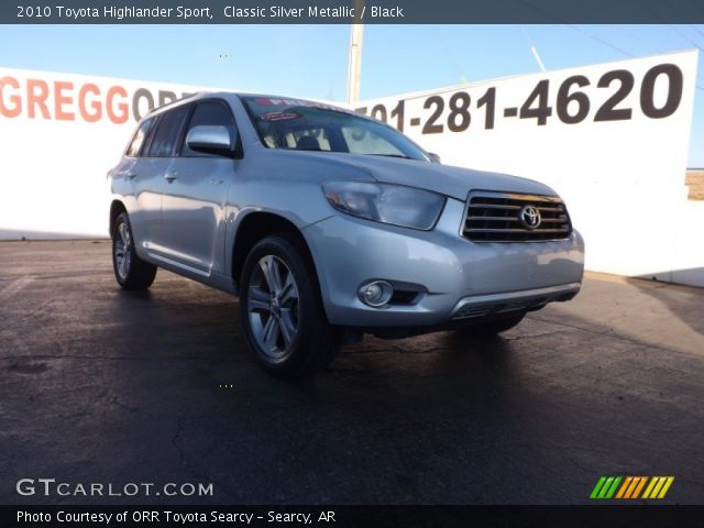 2010 Toyota Highlander Sport in Classic Silver Metallic