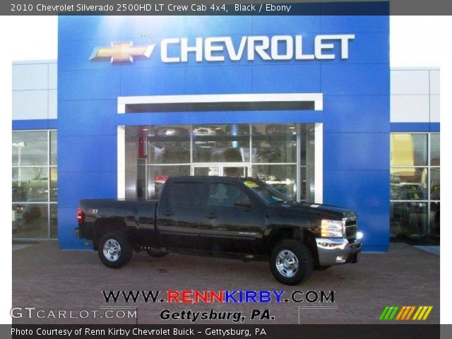 2010 Chevrolet Silverado 2500HD LT Crew Cab 4x4 in Black