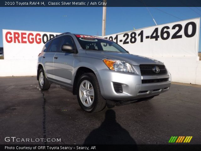 2010 Toyota RAV4 I4 in Classic Silver Metallic