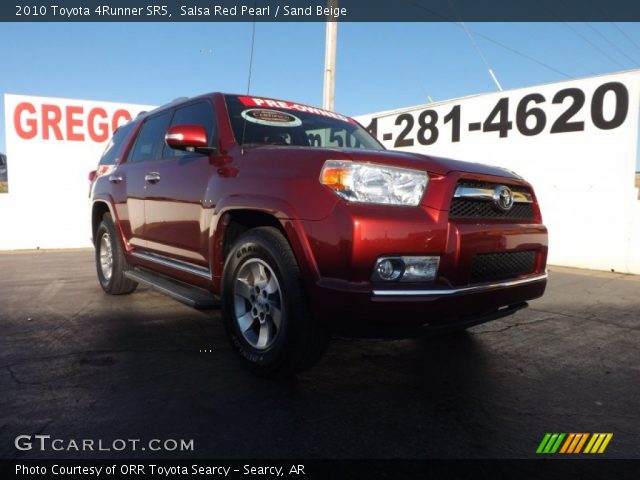 2010 Toyota 4Runner SR5 in Salsa Red Pearl