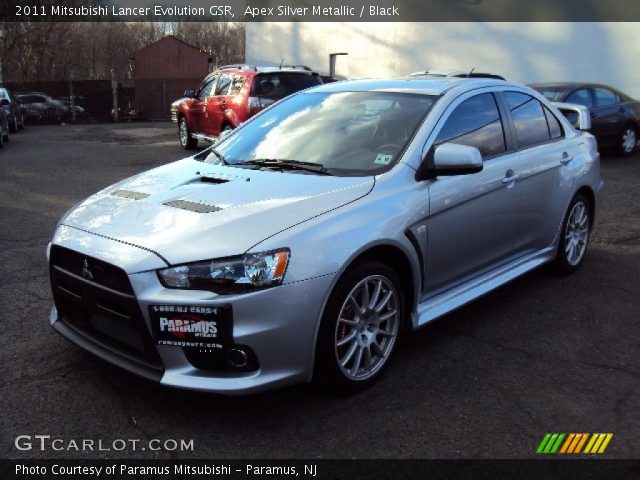 2011 Mitsubishi Lancer Evolution GSR in Apex Silver Metallic