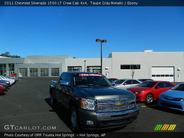 2011 Chevrolet Silverado 1500 LT Crew Cab 4x4 in Taupe Gray Metallic