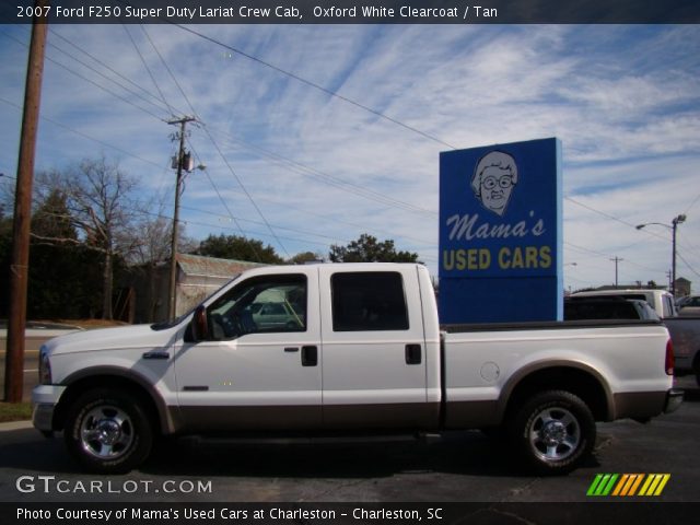 2007 Ford F250 Super Duty Lariat Crew Cab in Oxford White Clearcoat