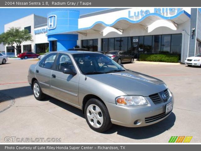 2004 Nissan Sentra 1.8 in Radium Gray