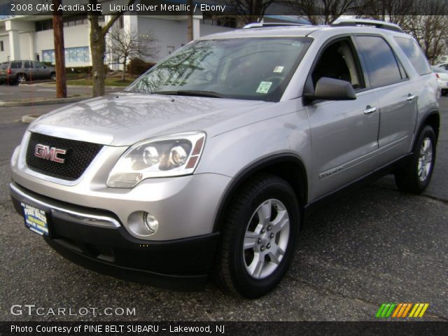 2008 GMC Acadia SLE in Liquid Silver Metallic