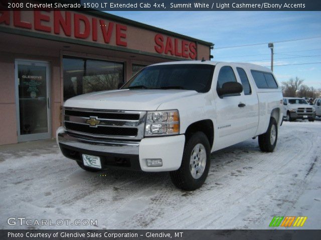 2008 Chevrolet Silverado 1500 LT Extended Cab 4x4 in Summit White