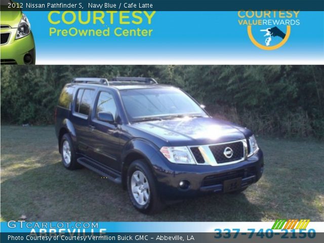 2012 Nissan Pathfinder S in Navy Blue