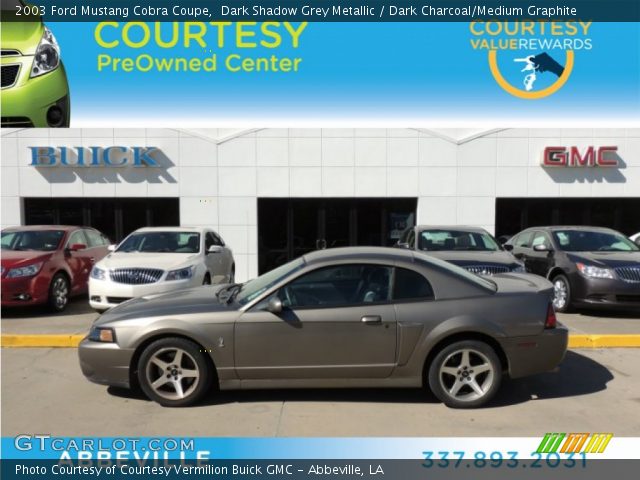 2003 Ford Mustang Cobra Coupe in Dark Shadow Grey Metallic