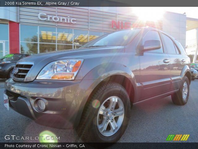 2008 Kia Sorento EX in Alpine Gray