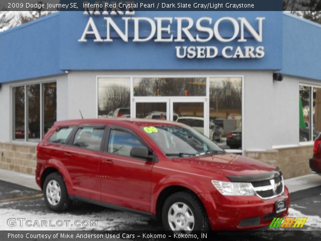 2009 Dodge Journey SE in Inferno Red Crystal Pearl