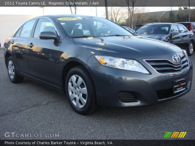 2011 Toyota Camry LE in Magnetic Gray Metallic