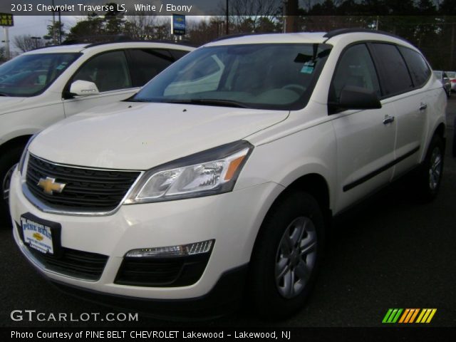 2013 Chevrolet Traverse LS in White