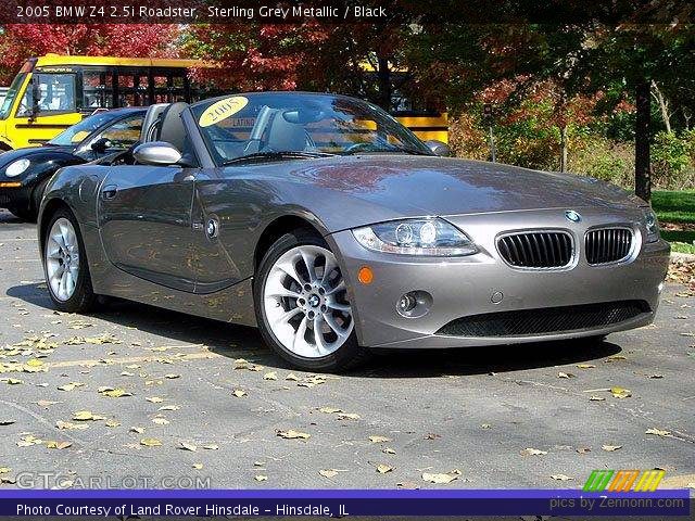 2005 BMW Z4 2.5i Roadster in Sterling Grey Metallic