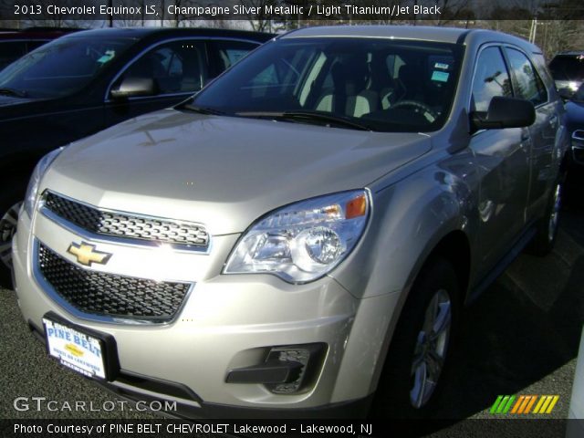 2013 Chevrolet Equinox LS in Champagne Silver Metallic